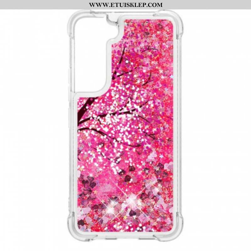 Etui do Samsung Galaxy S22 Plus 5G Brokatowe Drzewo